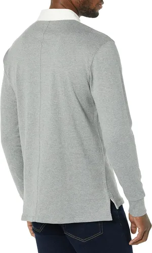 Miniatura 2 de Tienda Essentials Men's Organic Cotton Long Sleeve Rugby Top (Previously Tienda Aware)