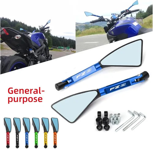 Miniatura 3 de Accesorios universales para motocicleta CNC retrovisor lateral para Yamaha FZ8 FZ-8