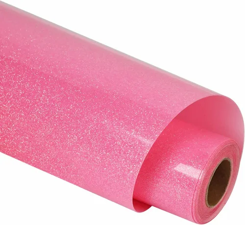 Miniatura 47 de Guangyintong - Rollos de vinilo de transferencia de calor con brillo dorado, 30,5 cm x 1,5 metros, vinilo para planchar, para camisetas, fácil