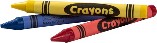 Miniatura 2 de AmerCare Royal - Crayones no tóxicos para niños, paquete de 3 unidades, envueltos individualmente en violonchelo, colores surtidos para restaurantes
