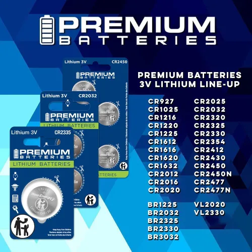 Miniatura 3 de Renata CR2320 Premium - Pila de moneda de litio de 3 V, baterías de alta capacidad de ingeniería suiza (1 unidad)