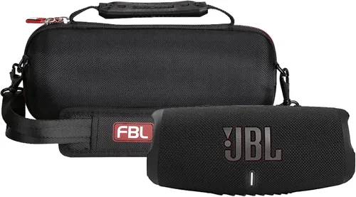 Miniatura 5 de FBLFOBELI Funda rígida de transporte para altavoz Bluetooth impermeable JBL Charge 4/Charge 5, bolsa protectora con correa para el hombro