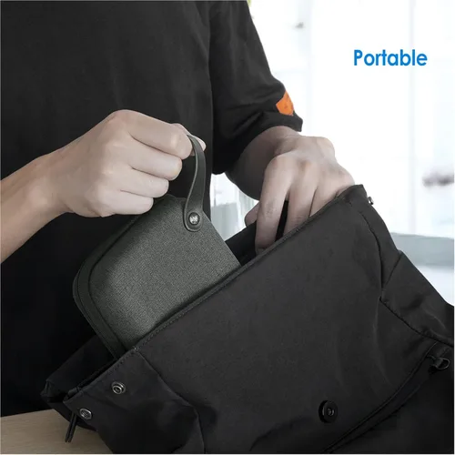 Miniatura 6 de JETech Estuche organizador de accesorios de viaje, bolsa electrónica portátil para MacBook adaptadores de corriente, cables, banco de energía