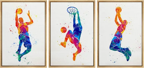 Miniatura 72 de wall26 Lienzo enmarcado para pared, juego de arte de primer plano, detalles de costuras de béisbol, atletas deportivos, fotografía, moderno