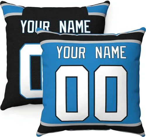 Miniatura 27 de ANTKING 2 paquetes de almohadas personalizadas con cualquier nombre y número para hombres, mujeres y niños Para Las Vegas