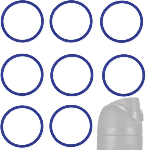 Miniatura 13 de 6 piezas de anillo de sellado de botella de agua de repuesto para Owala FreeSip, juntas de anillo O de sello de tapa de silicona, piezas de repuesto