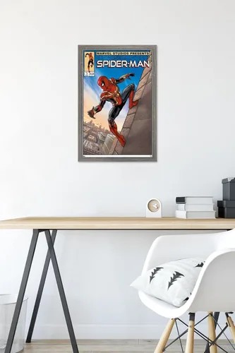 Miniatura 6 de Trends International Marvel Spider-Man: No Way Home - Póster de pared de cómic de pared, 22.4 pulgadas de largo x 14.7 pulgadas, versión enmarcada