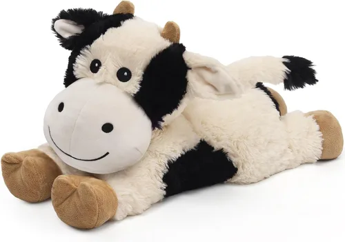 Miniatura 14 de Highland Cow - Animales de peluche para microondas, almohadilla térmica para calambres, alivio del dolor y estrés, calentable y refrigerable