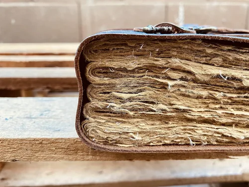 Miniatura 3 de Diario de cuero vintage – Papel vintage hecho a mano antiguo – Diario de llaves encuadernado de cuero para mujeres y hombres – Diario de libro