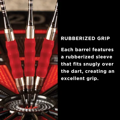 Miniatura 5 de Viper Sure Grip Dardos de Punta Suave Rojo