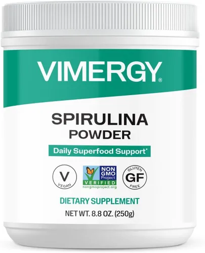 Miniatura 10 de Vimergy Jugo de Hierba de Cebada en Polvo Suplemento Dietético - 0.8g por Porción (150 Porciones) – Fórmula de Superalimento Limpio – Promueve