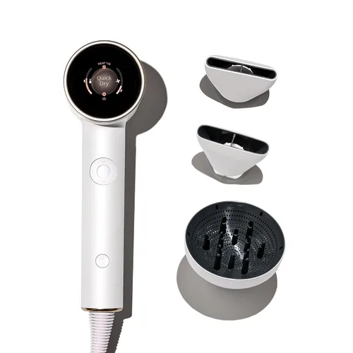 T3 Aire IQ Kit de secador de pelo con concentrador de secado rápido, concentrador de estilo, difusor y soporte para secadora | Golpes rápidos y