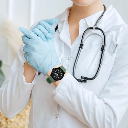 Miniatura 6 de PINDOWS Nurse Watch for Nurses, Doctors, Medical Professionals, Students, Easy to Read Waterproof Women's Men Medical Watch Luminous Dial 1224 Hour