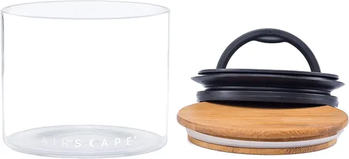 Miniatura 2 de AirScape Paquete de recipiente de almacenamiento de alimentos de vidrio y cuchara, tapa hermética patentada por Estados Unidos que conserva