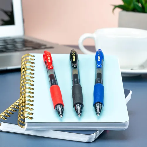 Miniatura 5 de Pilot G2 Premium - Bolígrafos retráctiles de tinta de gel de alta calidad, punta gruesa (1.0mm), bolígrafos de gel 1.0, surtidos, paquete de 10