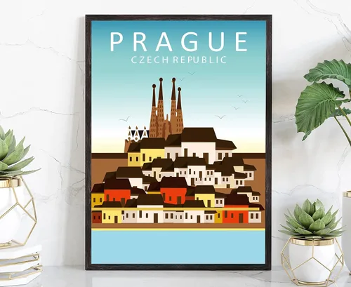 Miniatura 51 de Póster de viaje de La Habana Cuba, póster de Cuba Habana, póster de paisaje urbano y monumento de la Habana, arte de pared para el hogar, decoración