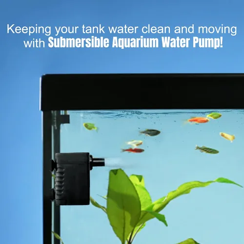 Miniatura 3 de SunGrow 55 GPH 3W pequeña fuente de agua sumergible para gatos y perros, bomba de agua para acuario, tanque de peces de acuario, mini bomba de agua