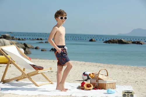 Miniatura 3 de UNICOMIDEA - Pantalones cortos de playa para niños, traje de baño para playa y piscina, secado rápido, traje de baño para niños, pantalones cortos