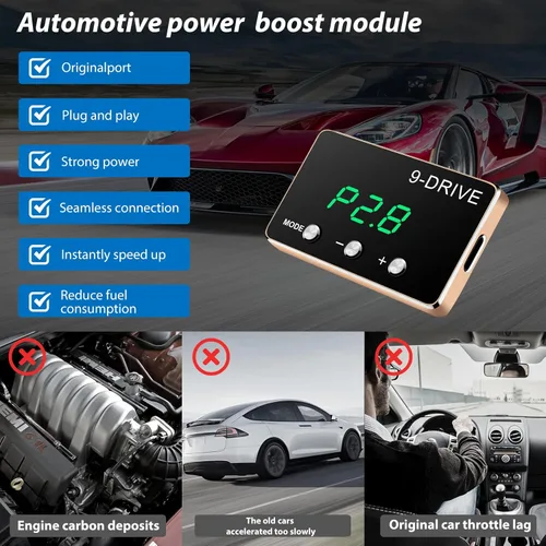 Miniatura 5 de Controlador de Respuesta de Acelerador 9Drive Compatible con BMW 2002+, HYUNDAI Genesis 2009+, Genesis Sedan 2010+, Genesis Equus 2009-2016, Genesis