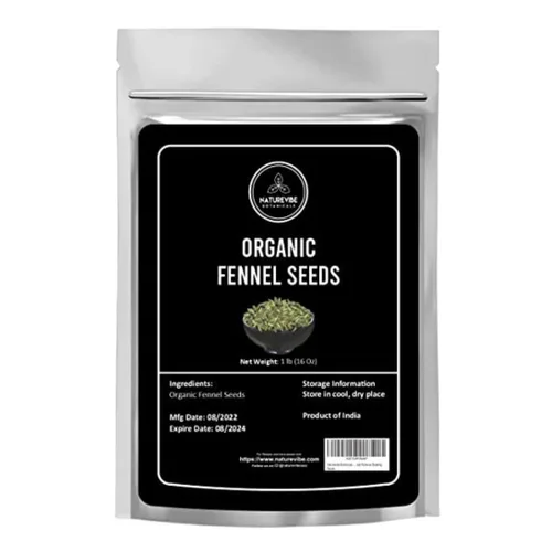 Miniatura 57 de Naturevibe Botanicals - Semillas de hinojo orgánico en polvo, 5 libras, Foeniculum Vulgare, especia india (el embalaje puede variar)