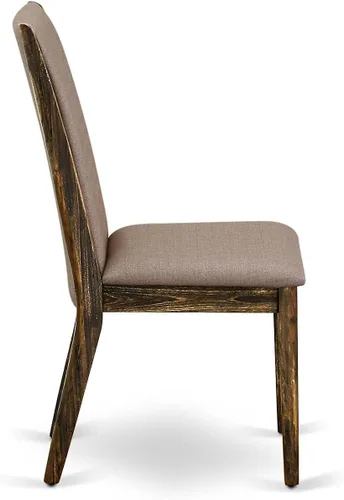 Miniatura 11 de East West Furniture F2LA7-716 Juego de comedor, mediano