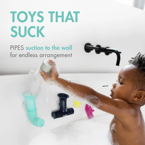 Miniatura 4 de Boon Tubes - Piezas de construcción de juguete para baño