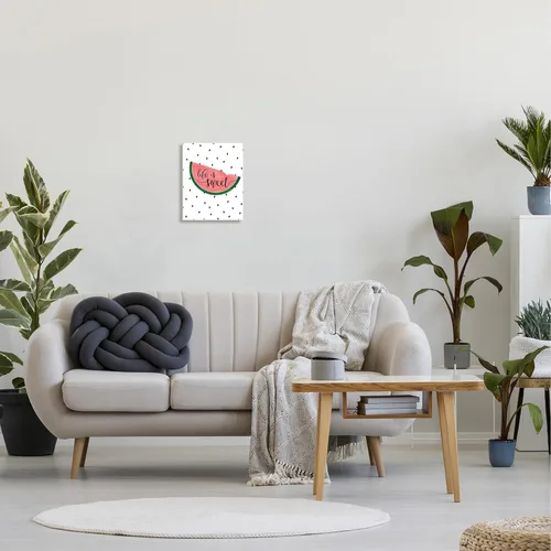 Miniatura 2 de Stupell Industries Placa de pared Life is Sweet Sandía, 10 x 15 pulgadas, diseño de la artista Anna Quach