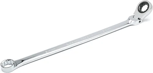 Miniatura 4 de GEARWRENCH GearBox Llave de Trinquete de Doble Caja de 12 Puntos XL con Cabezal Flexible, 24mm (0.945 in) - 86024