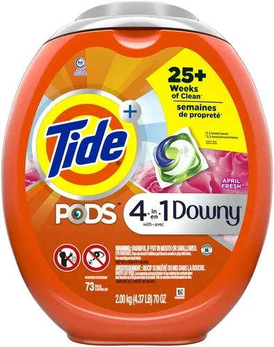 Miniatura 11 de Tide PODS con detergente líquido Downy, April Fresh, 12