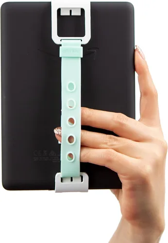 Miniatura 16 de WiLLBee CLIPON - Correa de silicona suave doble para Kindle, soporte de mano compatible con Kindle Paperwhite (6.8 pulgadas) / Kindle Fire 7