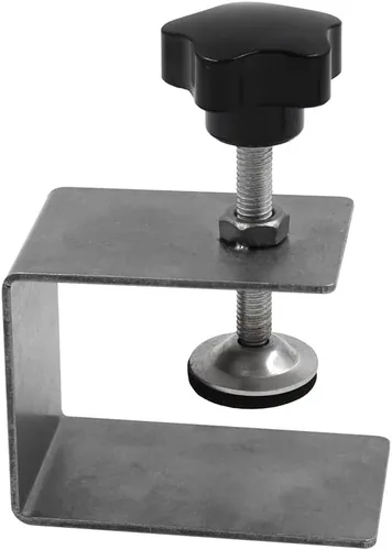 Miniatura 7 de Bibabala 2 abrazaderas de instalación frontal de cajón, abrazadera en C universal de acero inoxidable, herramientas de instalación de gabinetes