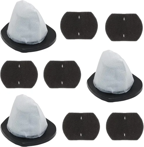 Paquete de 3 filtros de vacío 2030 y 6 filtros de espuma 2030 compatibles con modelos de aspiradora Bissell 2030, 20303, 20306, 20307, 20309, 2030H,