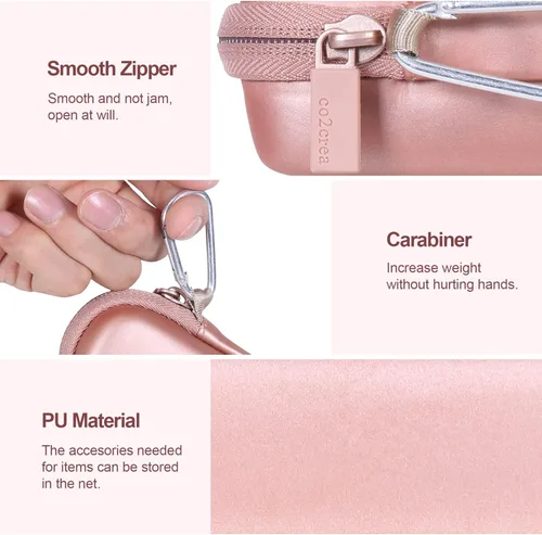 Miniatura 6 de co2CREA Estuche rígido y cabezal de repuesto compatible con Finishing Touch Flawless Facial Removedor de vello facial eléctrico para mujeres
