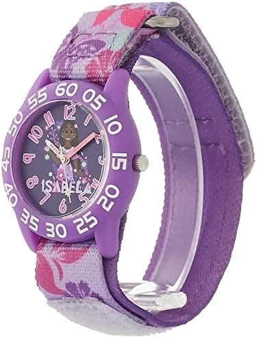 Miniatura 4 de Disney Reloj analógico de cuarzo para niños, Morado, Reloj de cuarzo
