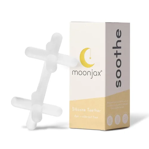Juguetes de dentición de silicona para bebés, mordedor para bebés, niños pequeños, recién nacidos, certificado por CPSIA, material formulado por la