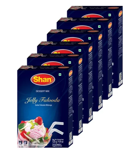Miniatura 47 de Shan Polvo de crema de mango, 7.05 oz, postre esencial para cualquier ocasión, apto para vegetarianos, bolsa hermética en una caja (paquete de 3)