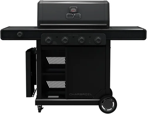 Miniatura 13 de Charbroil Serie Pro con Tecnología Infrarroja Amplifire: Asador a Gas Propano de 2 Quemadores con Gabinete y Plancha, Negro - 463676724