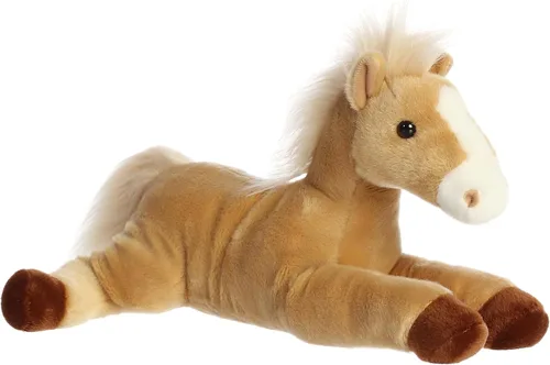 Aurora® Adorable Flopsie™ Butterscotch™ - Animal de peluche, facilidad para jugar, compañeros intemporales, color marrón, 12 pulgadas