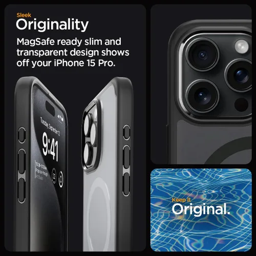Miniatura 29 de Spigen Funda para iPhone 13 Mini, ultra híbrida MagFit [antiamarilleo] [compatible con Magsafe] - Transparente