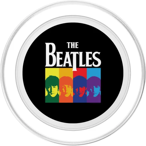 Miniatura 2 de The Beatles - Grupo PopSockets MagSafe PopGrip de bloque de color para iPhone