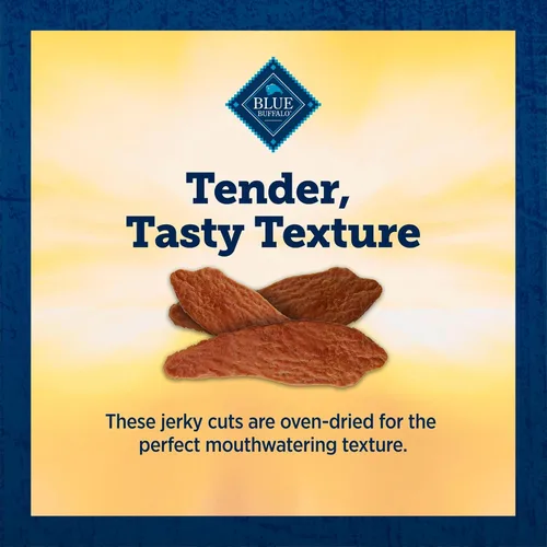 Miniatura 7 de Blue Buffalo True Chews Premium Jerky Cuts con filete real, golosinas naturales para perros sin pollo, mejorados con minerales para sabor, bolsa