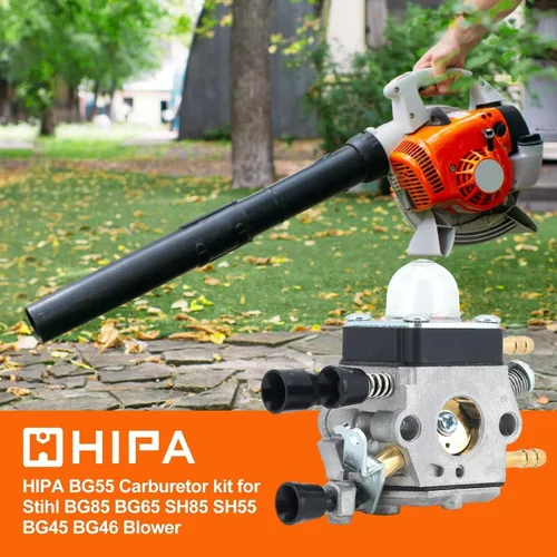 Miniatura 4 de HIPA Carburador BG55 para STIHL BG 55 BG85 BG65 BG85C SH85 SH55 BG45 BG55C BG55Z BG46 BG65DZ BG85DZ BG85DZ piezas de soplador de hojas reemplazar