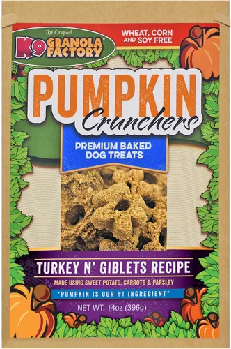 Miniatura 4 de K9 Granola Factory Crunchers de calabaza y arándanos