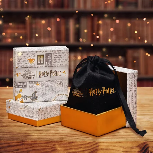 Miniatura 7 de Harry Potter Collar con nombre personalizado chapado en oro de 14 quilates y collar de plata de ley personalizado elige estilo color Reliquias