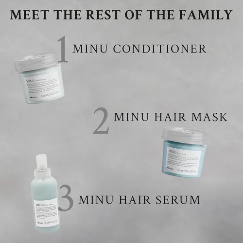 Miniatura 6 de Davines Champú Minu, 2.5 onzas líquidas