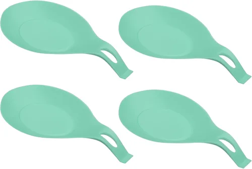 Miniatura 28 de uxcell Soporte de cuchara de silicona, 7.68 x 3.74 pulgadas, resistente al calor, soporte para utensilios de cocina, espátula, soporte para cucharón