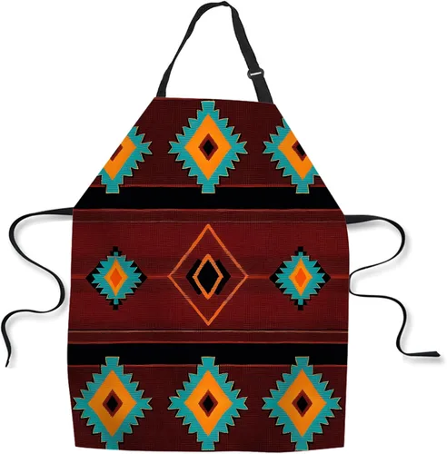 Miniatura 10 de Delantal de Cocina de Cocina Tiburón Marino Verde Delantal de Cocina para Hornear Chef Delantal Impermeable para Mujeres Hombres 31X27 Pulgadas