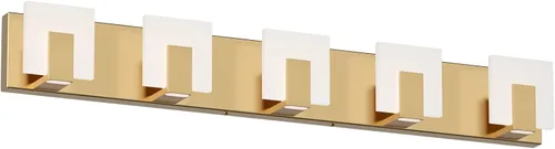 Miniatura 10 de Aipsun - 4 Lámparas de tocador, modernas, de color negro, con luz led arriba y abajo, para colocarlas sobre el espejo del tocador del baño, de 6,000