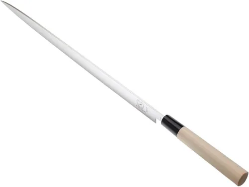 Miniatura 4 de Mercer Culinary, colección asiática. Cuchillo rebanador., 12" (30 cm), De madera madera (Wooden Handle)