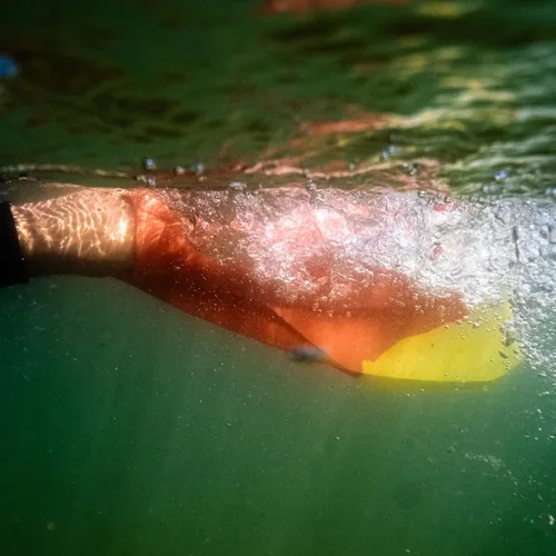 Miniatura 7 de Churchill® Aletas de natación Vortex hechas de goma malasia. Diseñadas para propulsión de aletas de natación, buceo, surf, bodyboard, unisex.